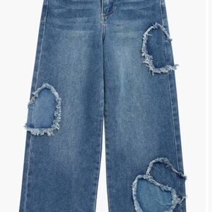Stylish Blue Distressed Women Jeans